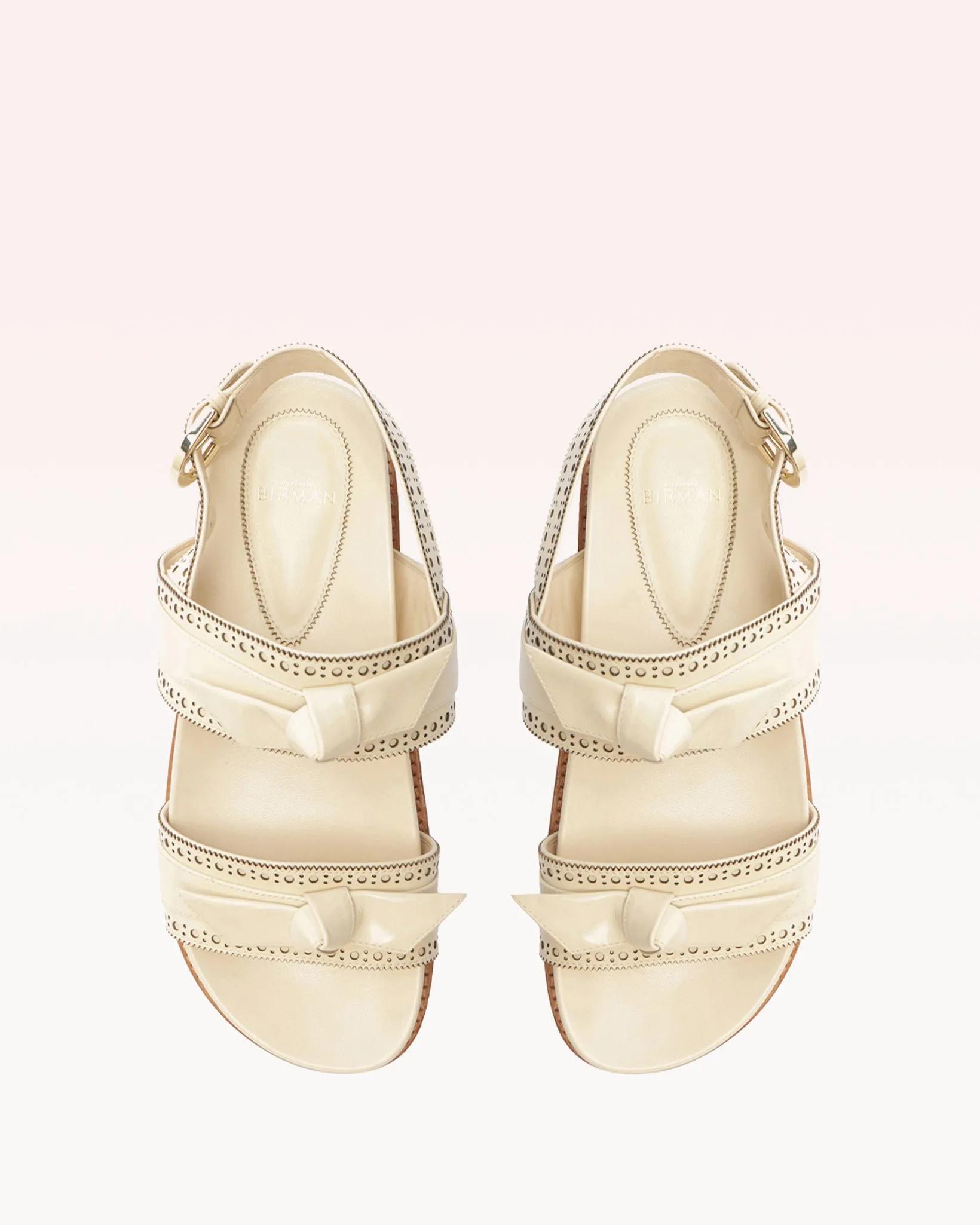 Sport Sandal Brogue Eggshell sold by Alexandre Birman product image thumbnail 3