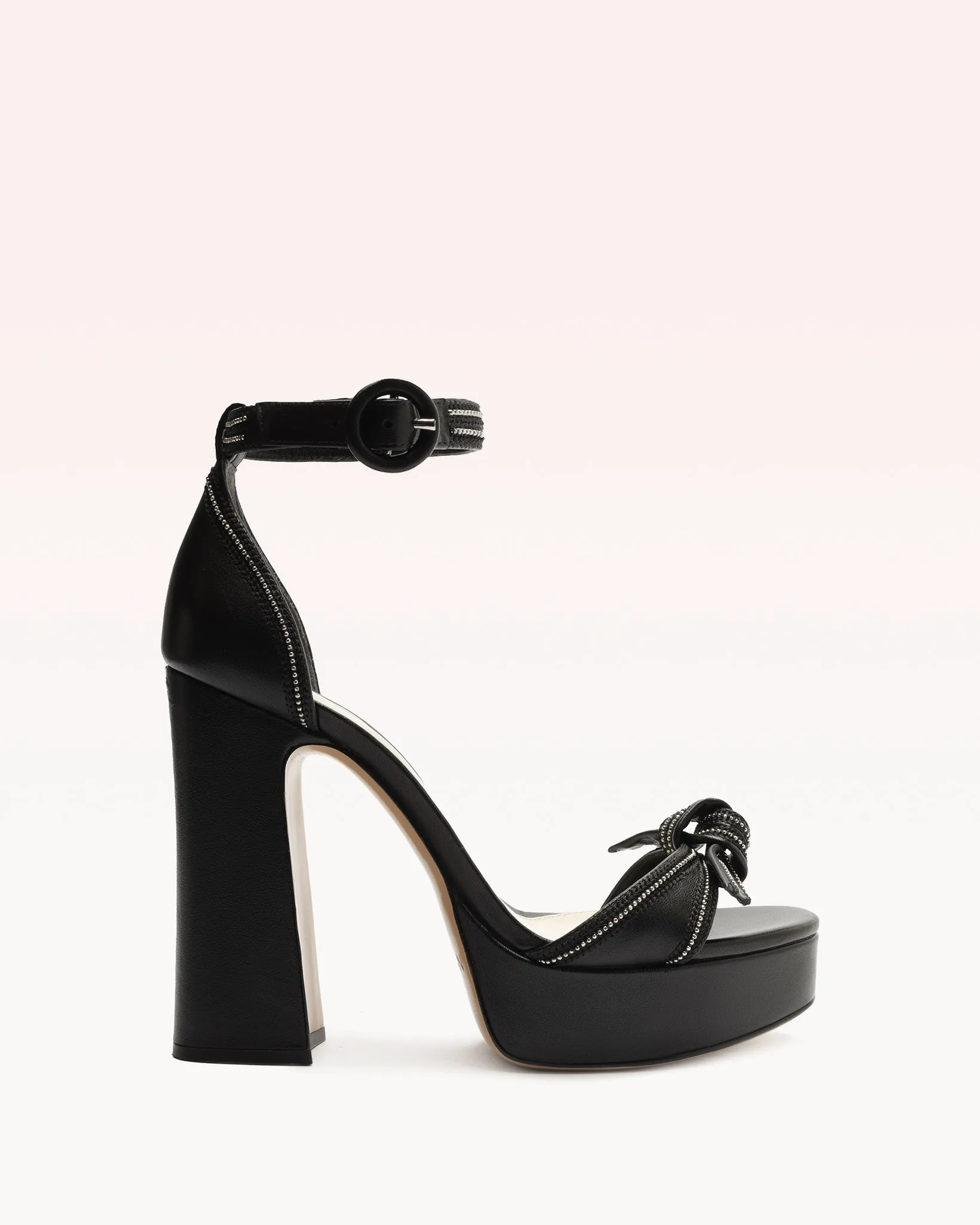 Clarita Metal Embroidery 120 Black sold by Alexandre Birman