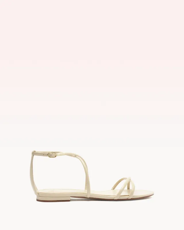 Lory Flat Eggshell sold by Alexandre Birman