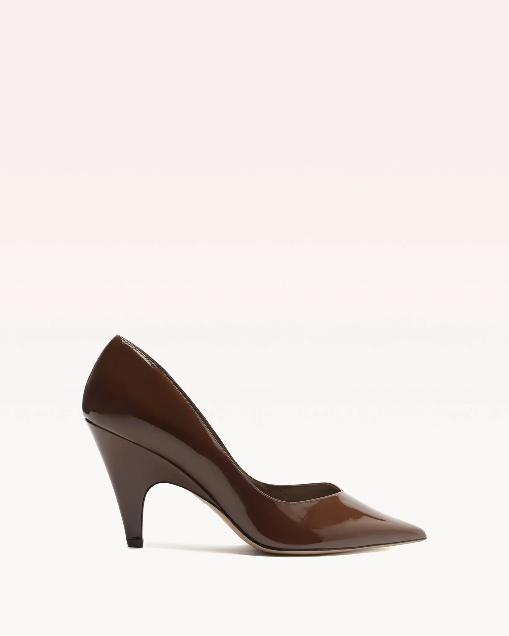 Frenchie Pump Brown sold by Alexandre Birman