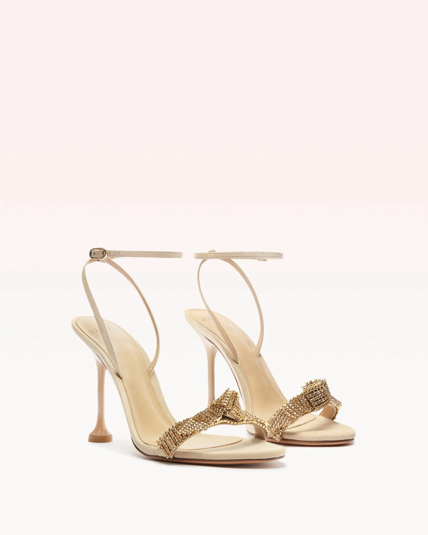 Clarita Crystal 100 Beige sold by Alexandre Birman product image thumbnail 5