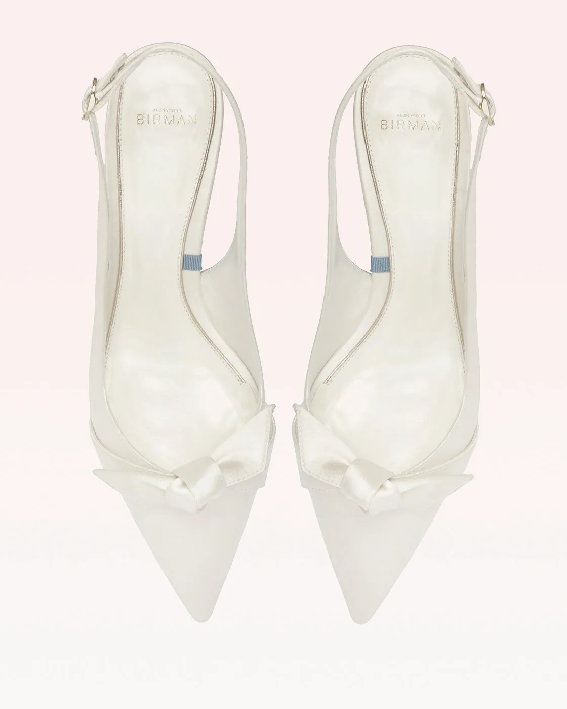 Clarita Classic Slingback 60 Bianco sold by Alexandre Birman product image thumbnail 4