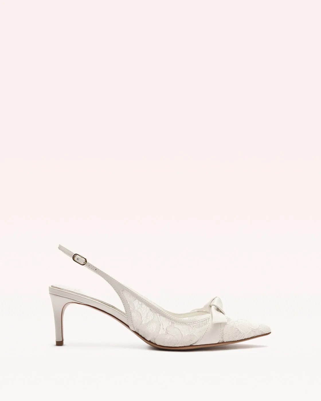Clarita Classic Slingback 60 Off White sold by Alexandre Birman