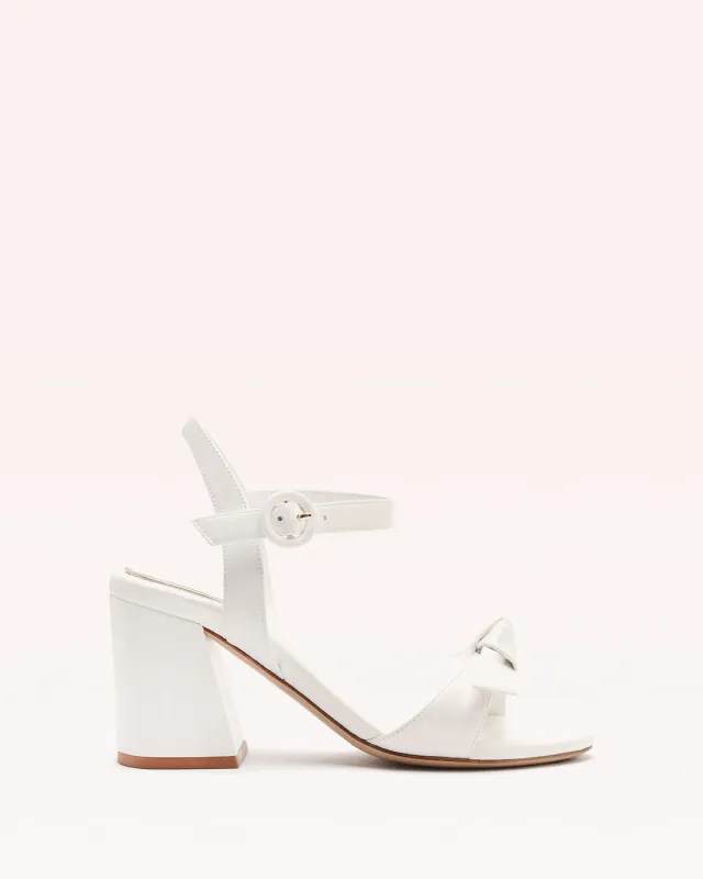 Clarita 75 Flare Bridal Pearl sold by Alexandre Birman