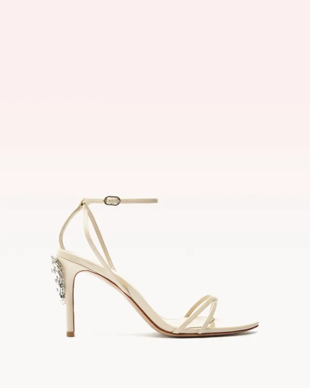 Rita Crystals 85 Eggshell sold by Alexandre Birman