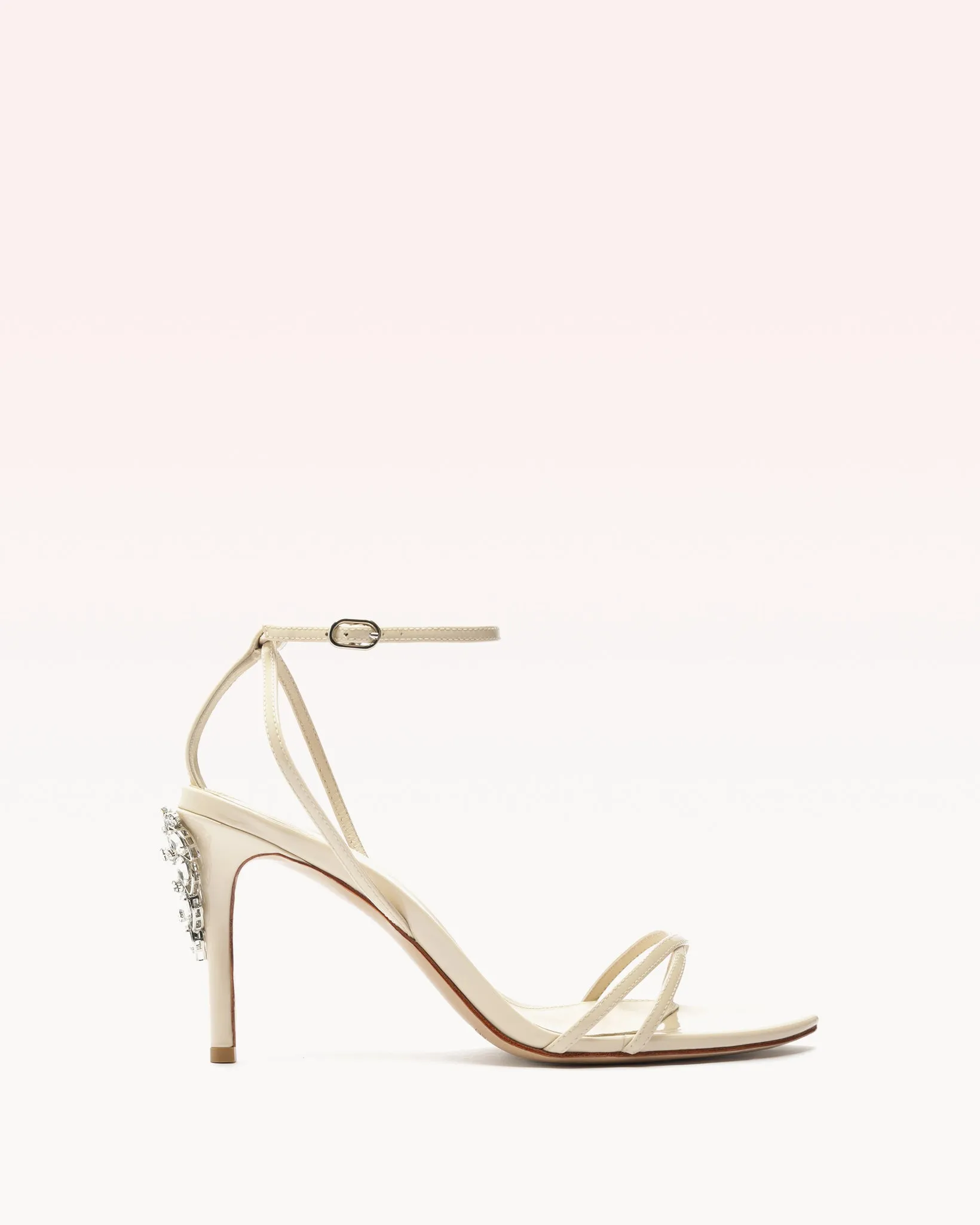 Rita Crystals 85 Eggshell sold by Alexandre Birman