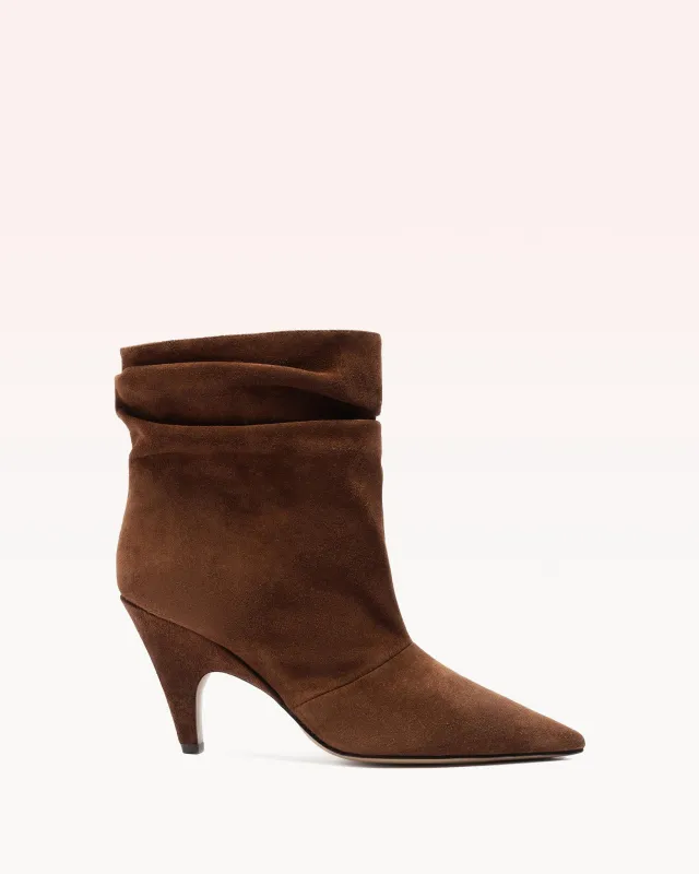 Tati Slouch Bootie Brown sold by Alexandre Birman