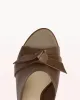 Clarita Retro Mule Brown sold by Alexandre Birman