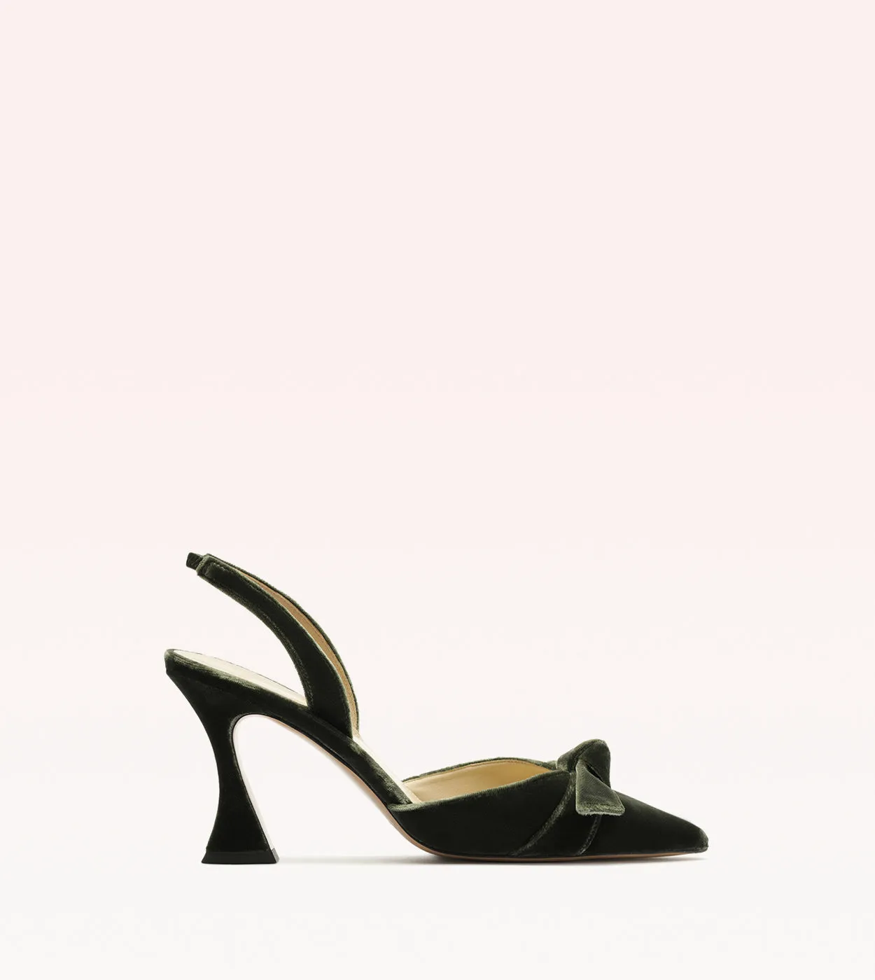 Clarita Bell Slingback 85 Militare sold by Alexandre Birman