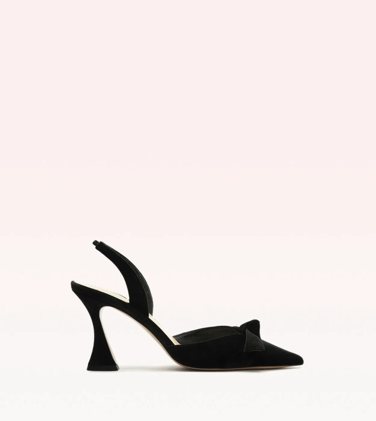 Clarita Bell Slingback 85 Black sold by Alexandre Birman