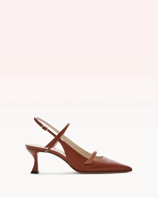 Tita 60 Slingback Pump Brickwood sold by Alexandre Birman