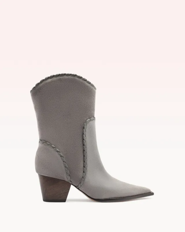 Victoria Saddle Bootie Cement sold by Alexandre Birman