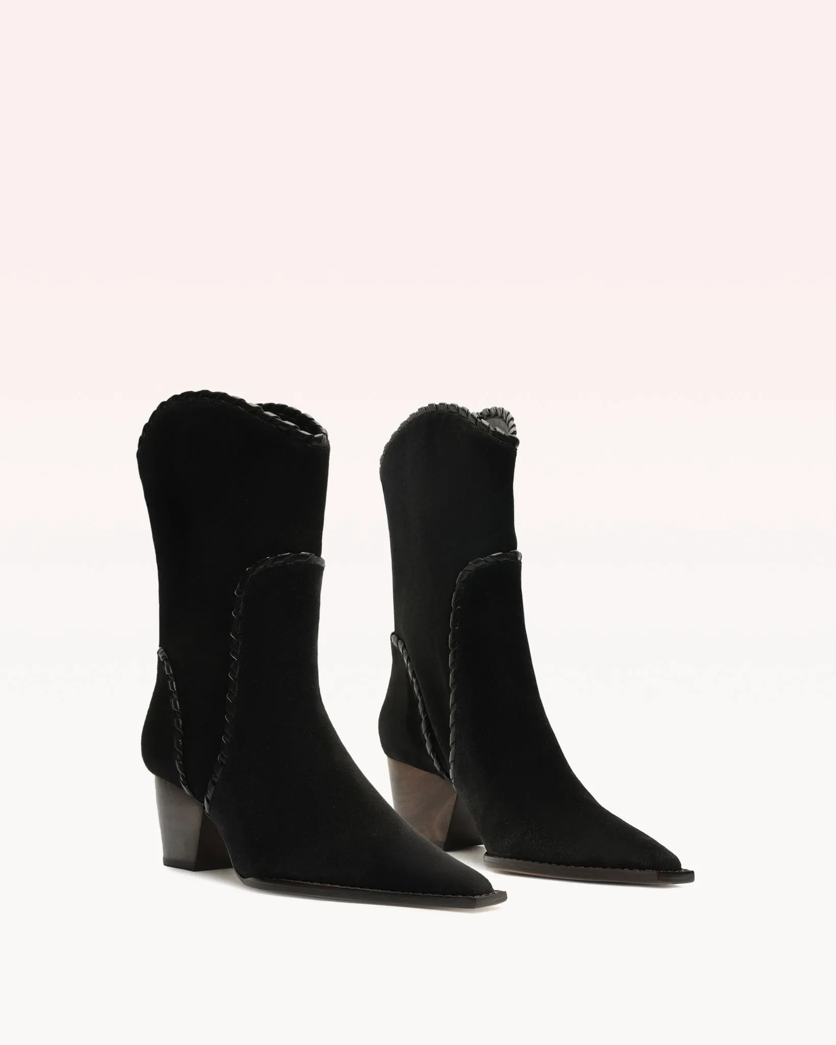 Victoria Bootie Saddle Black sold by Alexandre Birman product image thumbnail 2