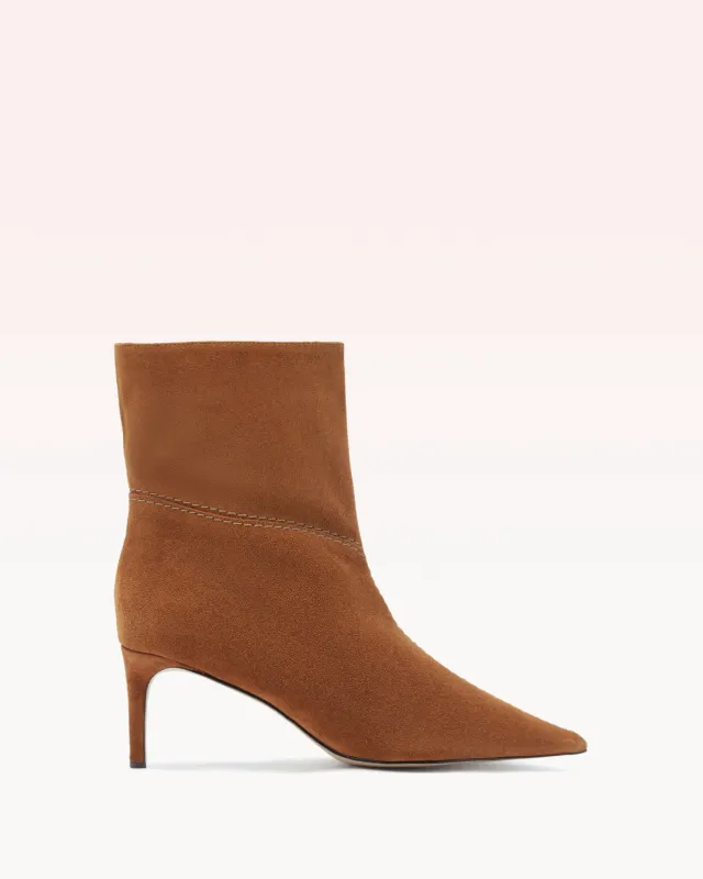 Malva Bootie 60 Espresso made by Alexandre Birman
