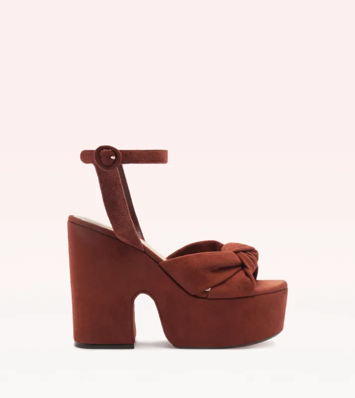 Sofia Platform Brickwood sold by Alexandre Birman