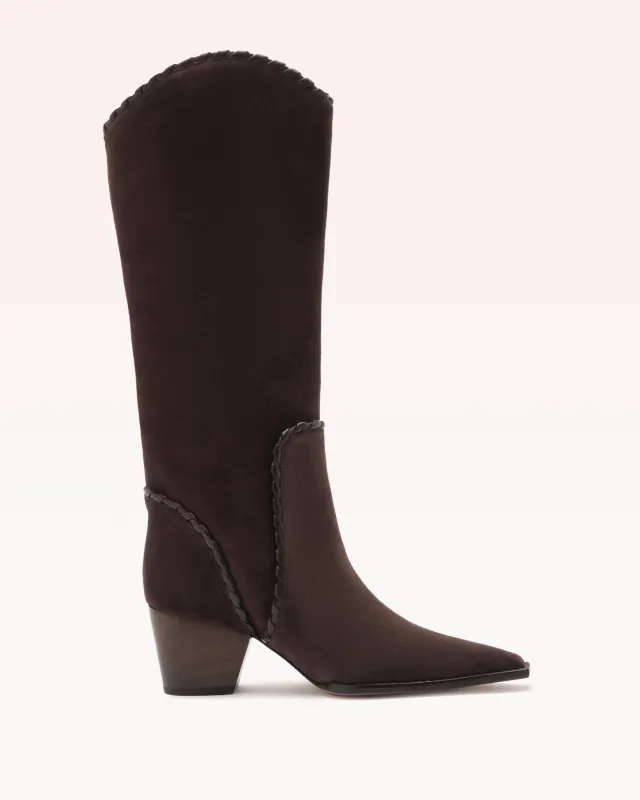 Victoria Saddle 60 Boot Dark Brown sold by Alexandre Birman