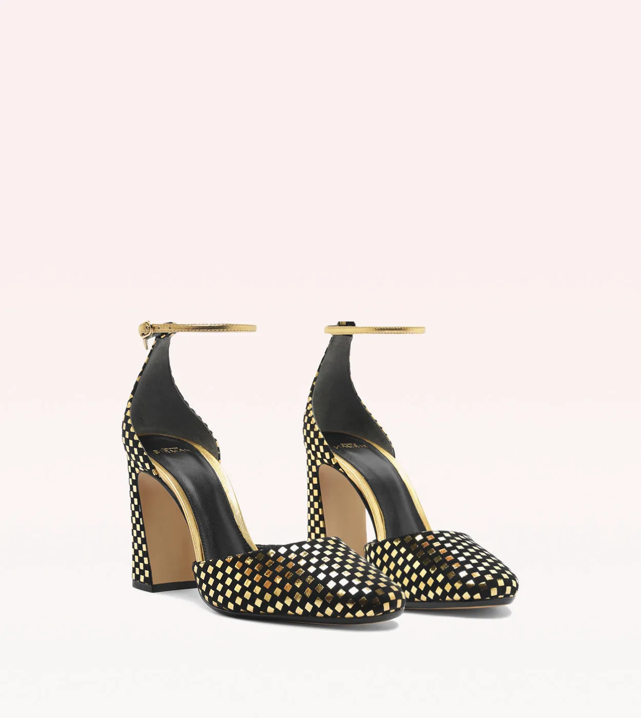 Thalita Block 90 Oro sold by Alexandre Birman product image thumbnail 2