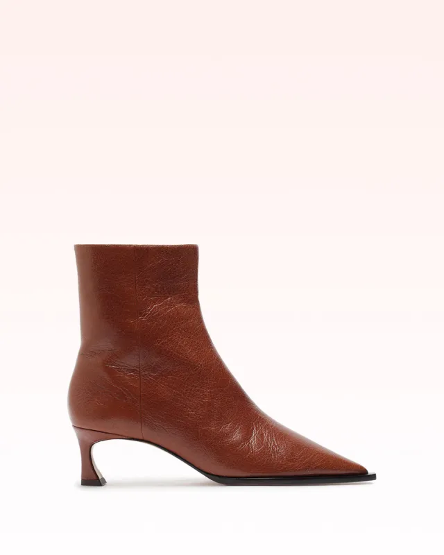 Myra 50 Bootie Espresso made by Alexandre Birman