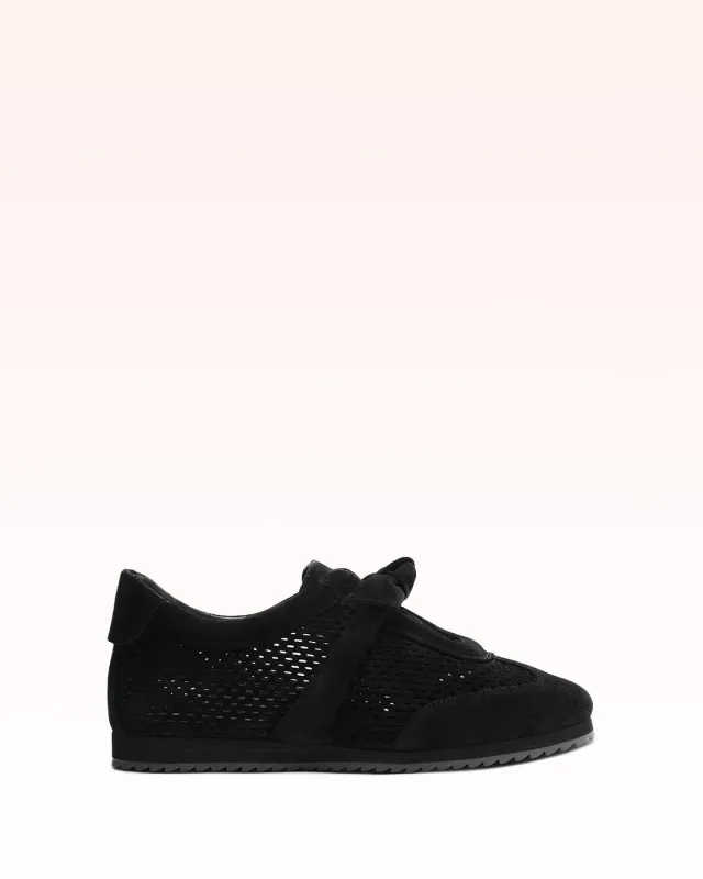 Clarita Laser Ballet Sneaker Black sold by Alexandre Birman