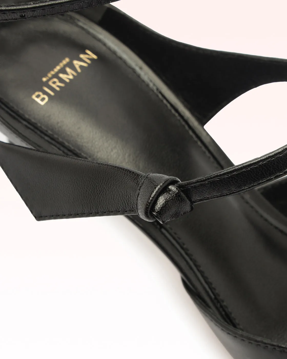 Clarita Asymmetric Sling Pump Black sold by Alexandre Birman product image thumbnail 5