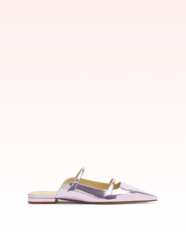 Tita Mule Flat Lilac sold by Alexandre Birman