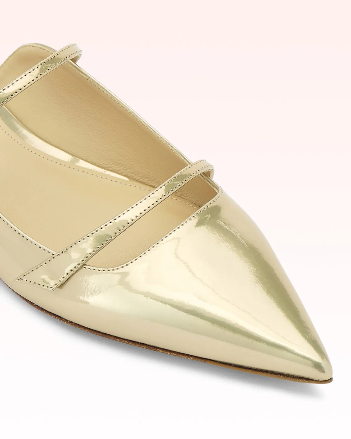 Tita Mule Flat Golden sold by Alexandre Birman product image thumbnail 4