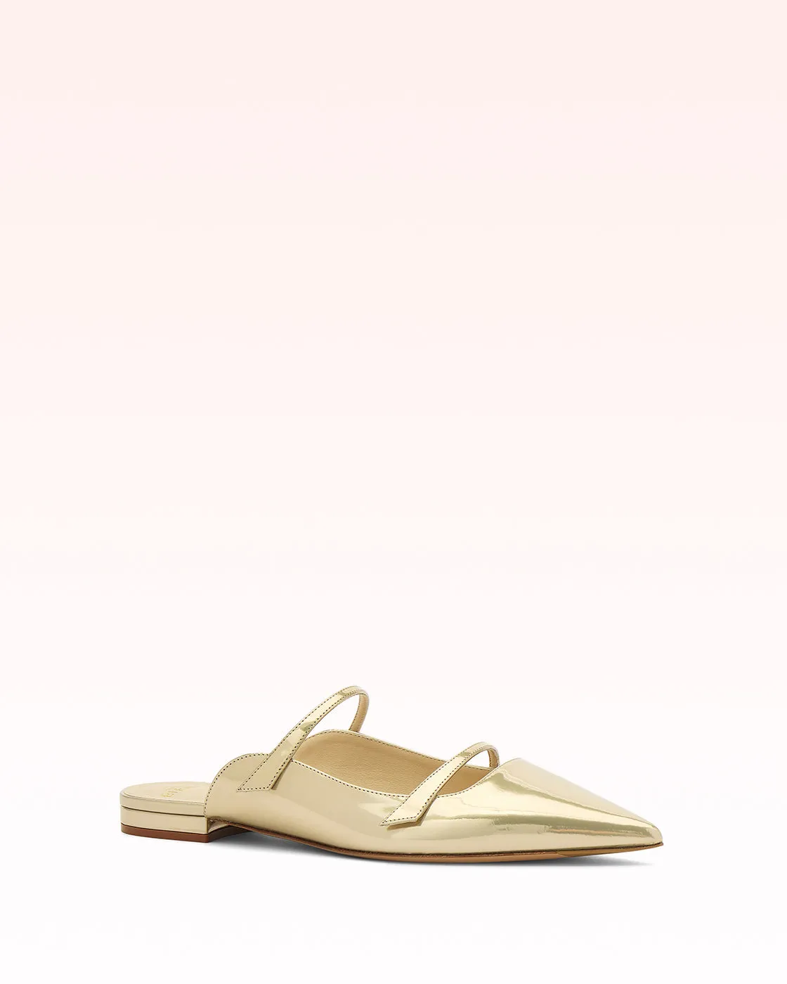 Tita Mule Flat Golden sold by Alexandre Birman product image thumbnail 2