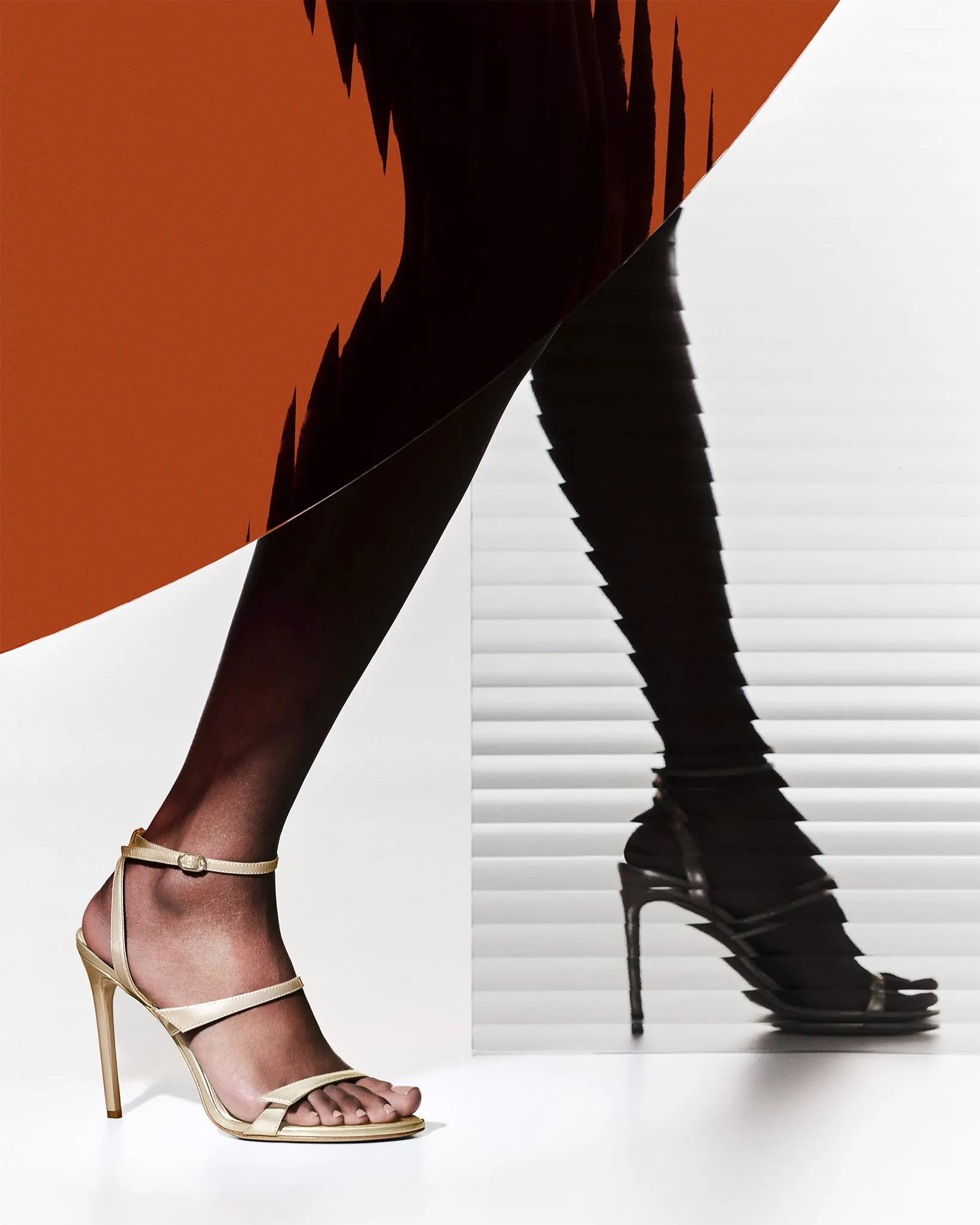 Tita Sandal 100 Gold sold by Alexandre Birman product image thumbnail 2