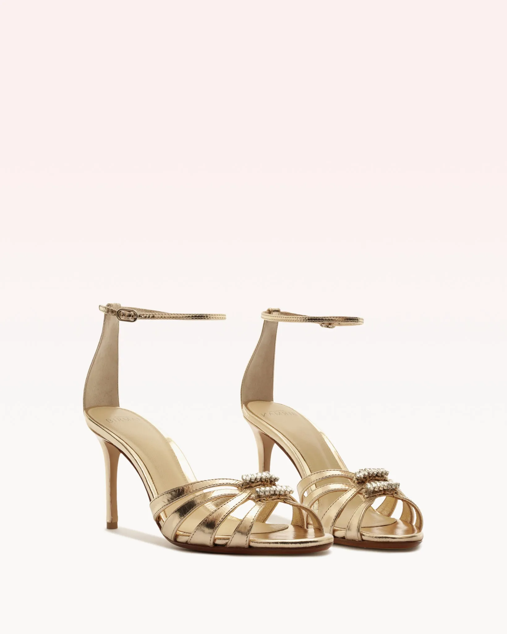 Noelle 85 Crystal Gold sold by Alexandre Birman product image thumbnail 2