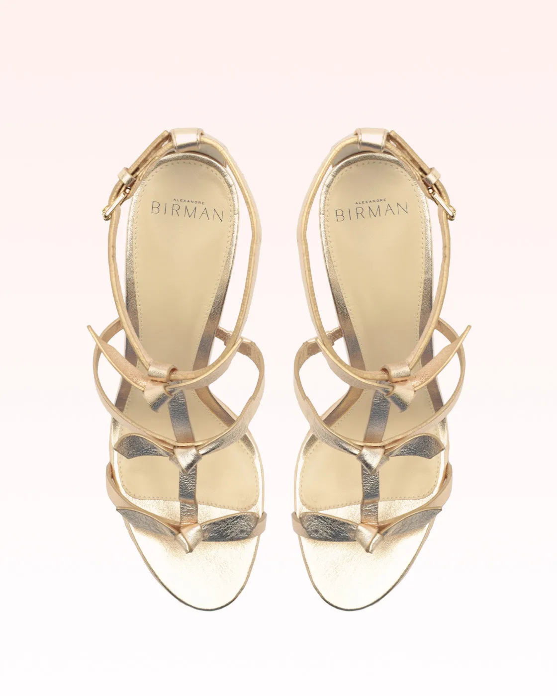 Slim Lolita Raffia 120 Golden sold by Alexandre Birman product image thumbnail 4