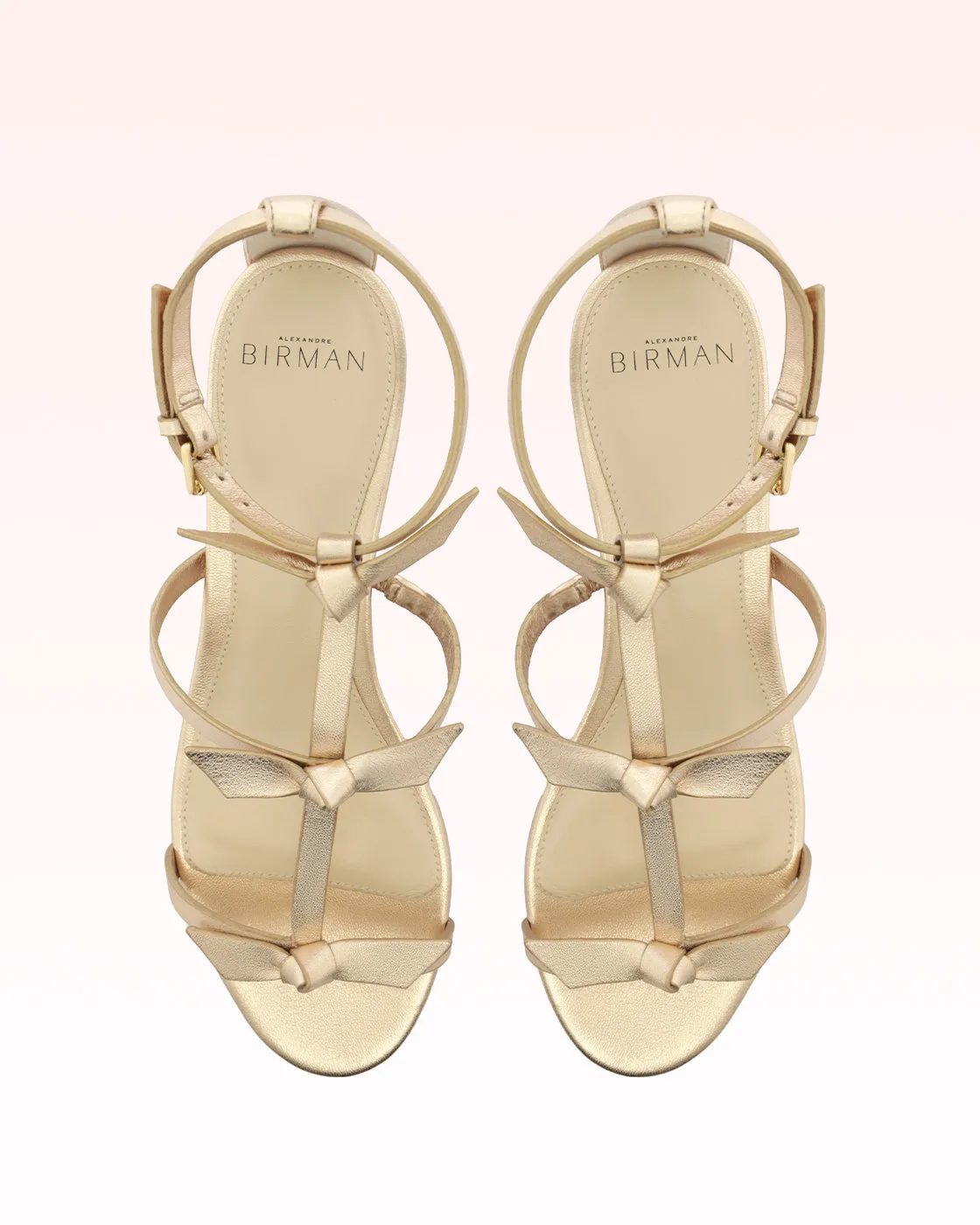 Slim Lolita Raffia 30 Golden sold by Alexandre Birman product image thumbnail 3