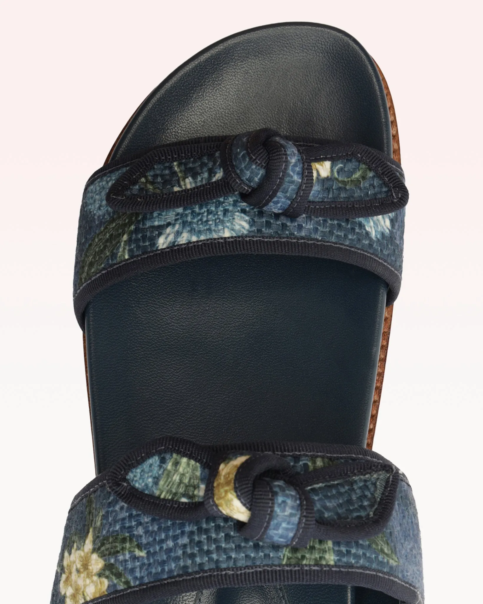 Grosgrain Raffia Sport Sandal Laguna sold by Alexandre Birman product image thumbnail 5