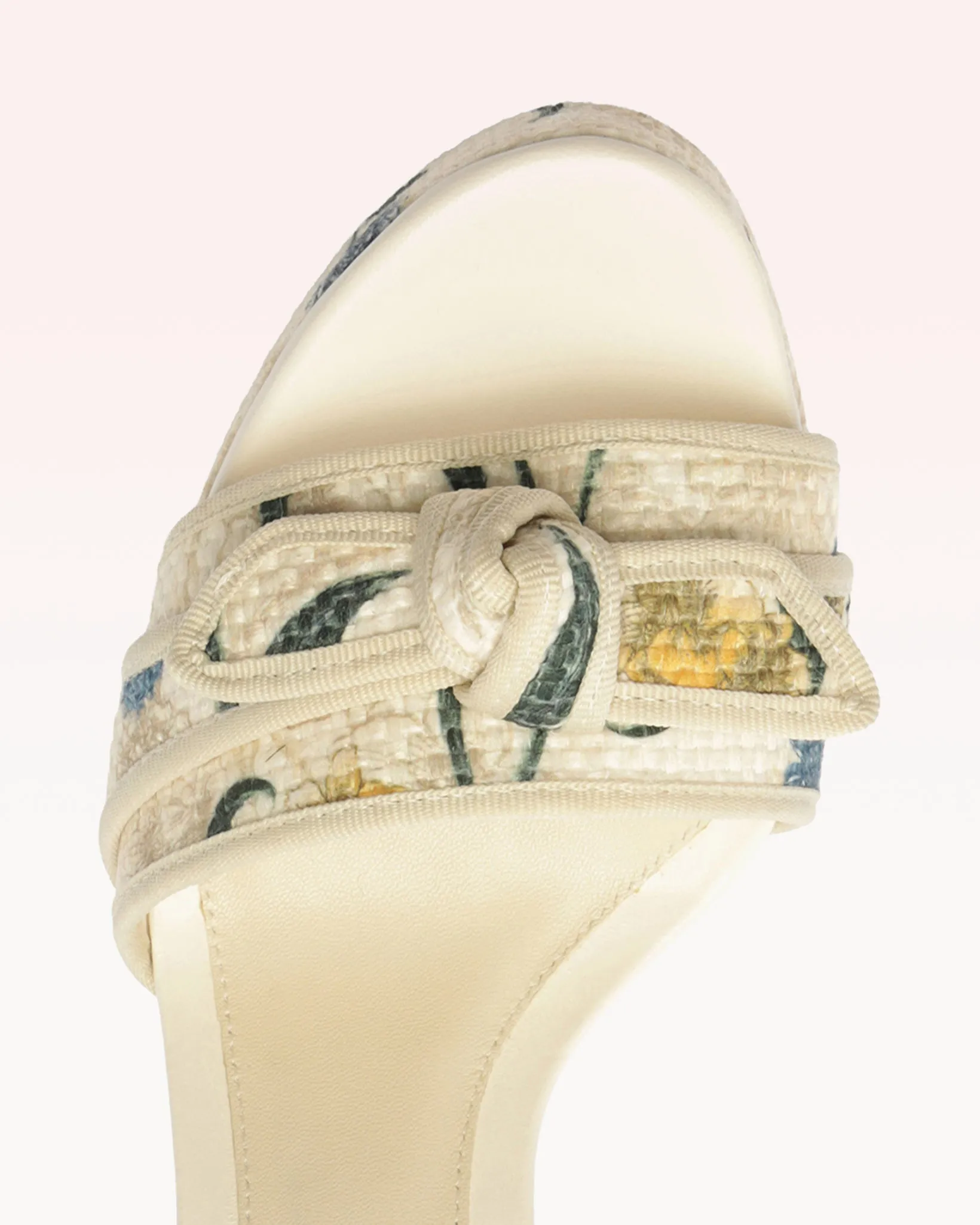 Grosgrain Raffia Platform 120 Laguna sold by Alexandre Birman product image thumbnail 5