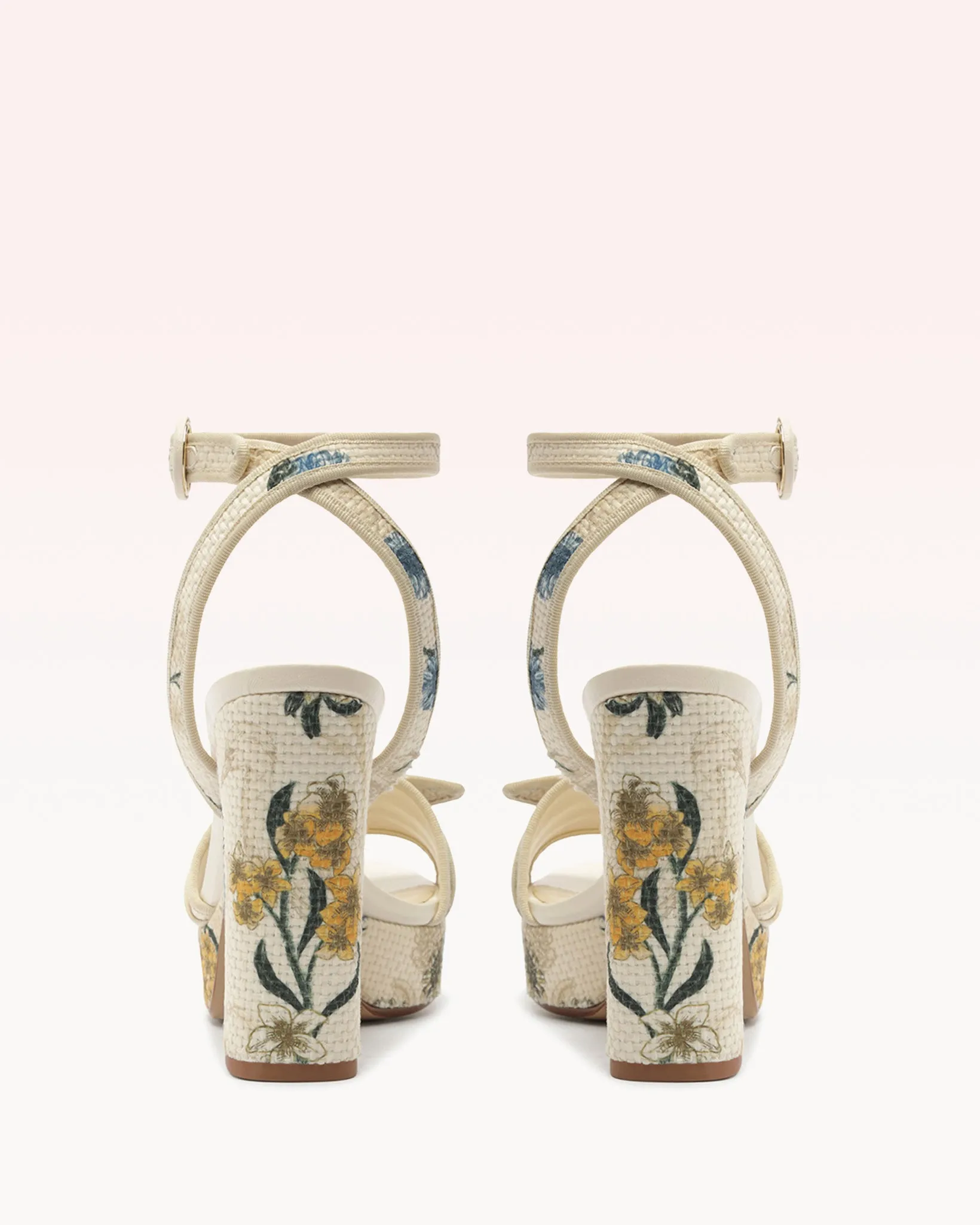 Grosgrain Raffia Platform 120 Laguna sold by Alexandre Birman product image thumbnail 3