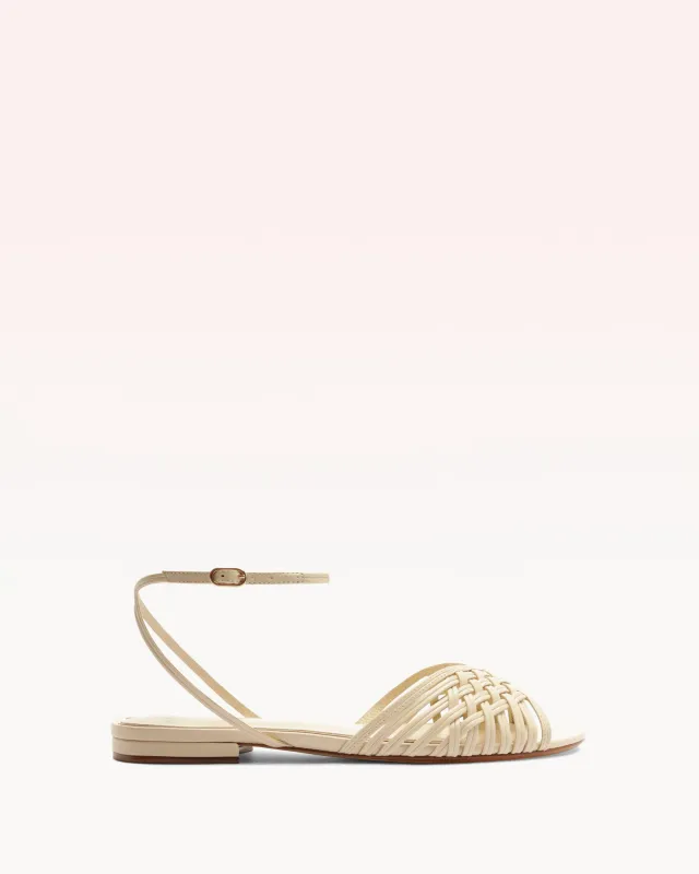 Lilian Flat Eggshell made by Alexandre Birman