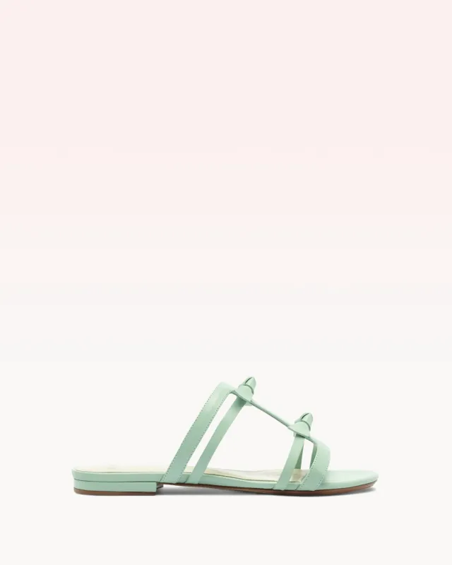 Slim Clarita Cage Flat Mint made by Alexandre Birman