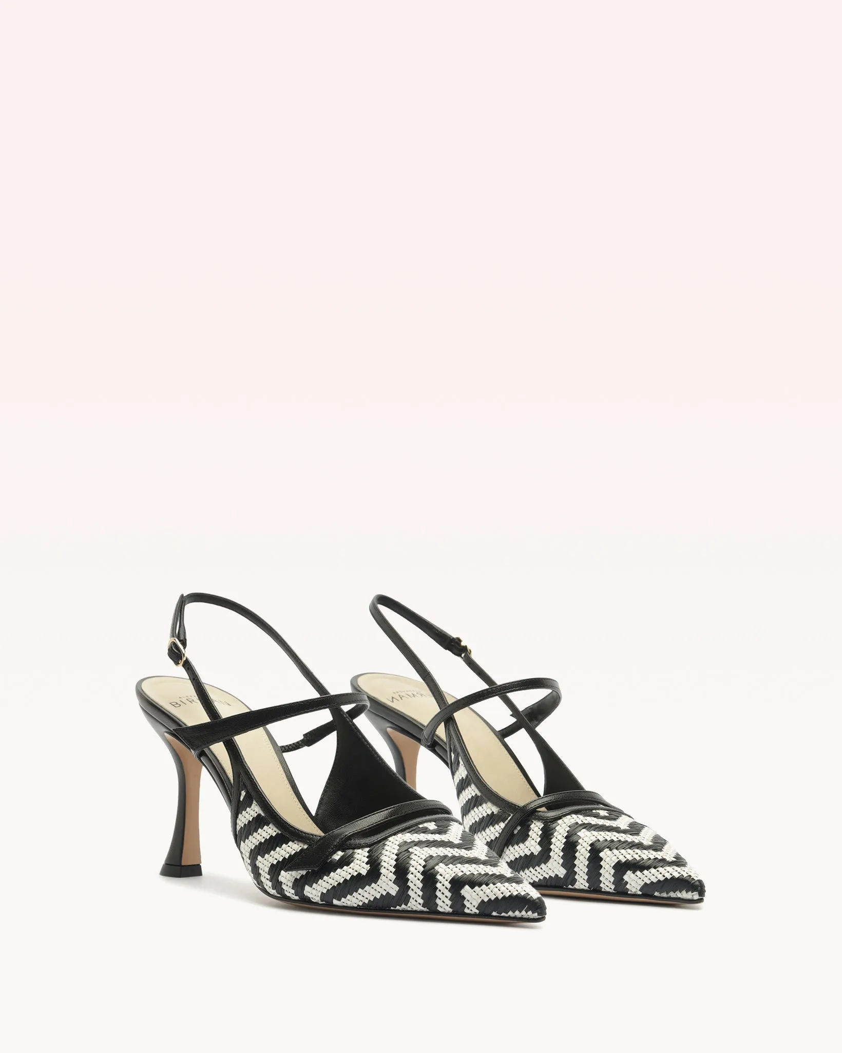 Tita Raffia Zig 85 Black sold by Alexandre Birman product image thumbnail 2