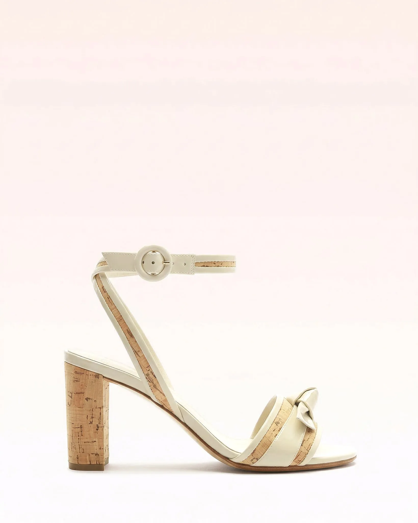 Clarita Cork 75 Eggshell sold by Alexandre Birman