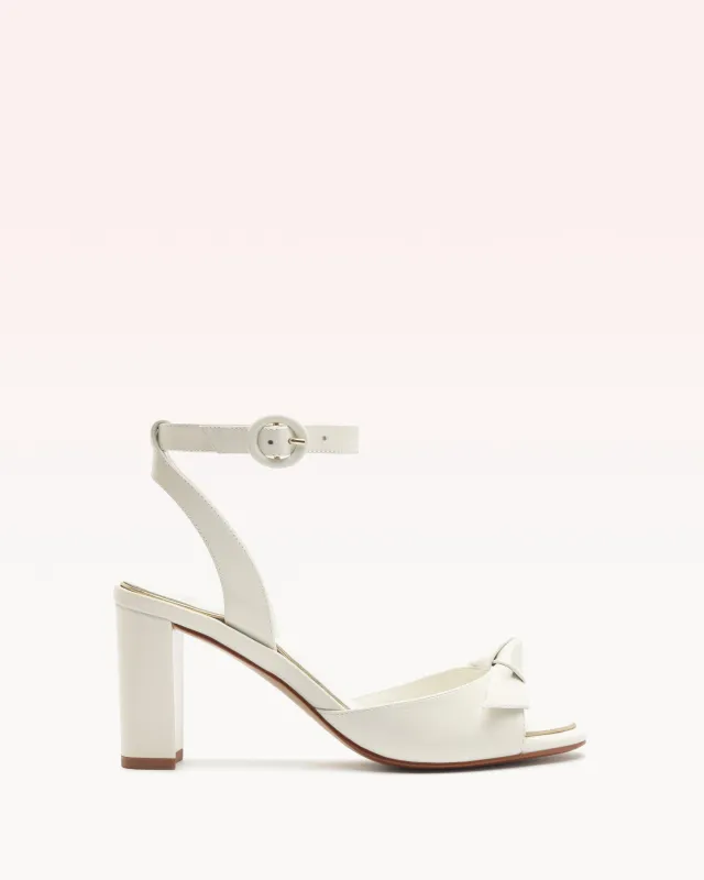 Clarita Tie 75 Ivory made by Alexandre Birman