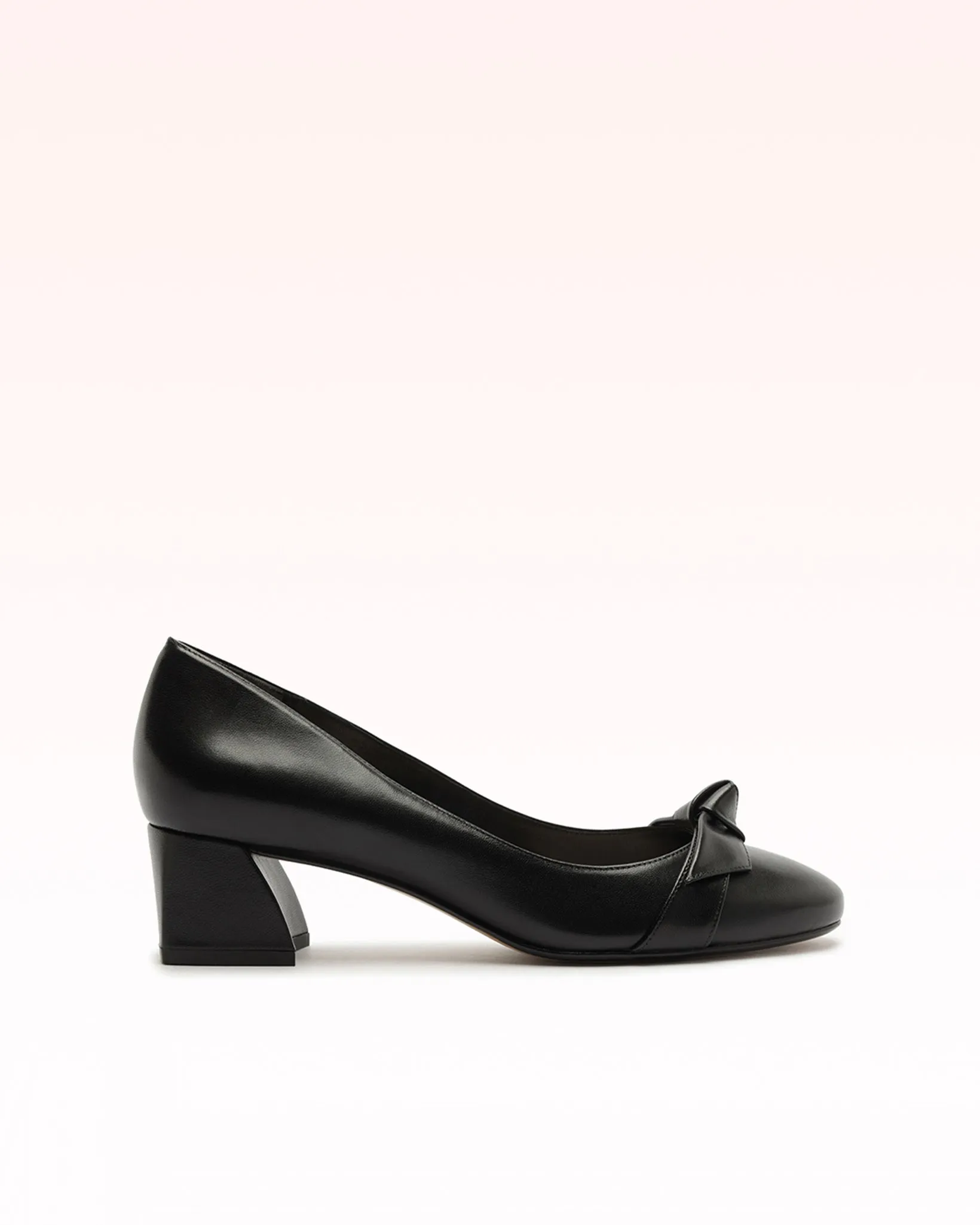 Clarita Almond Pump 45 Black sold by Alexandre Birman