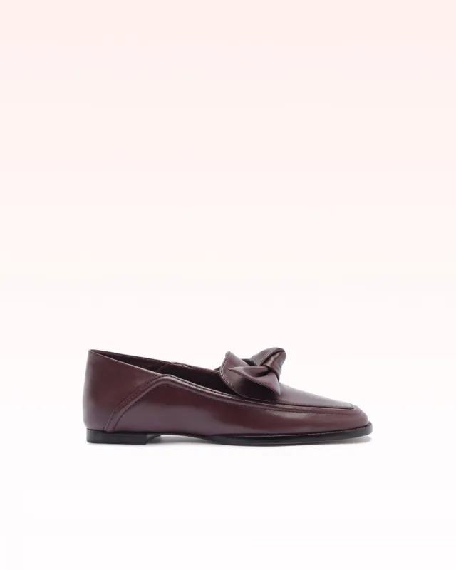 Soft Maxi Clarita Loafer Cherry Lacquer made by Alexandre Birman