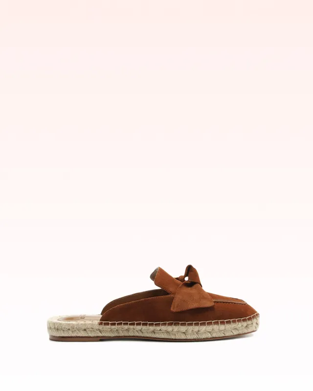 Maxi Clarita Mule Espadrille Espresso made by Alexandre Birman