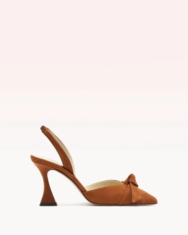 Clarita Slingback 85 Espresso made by Alexandre Birman