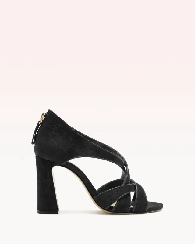 Grace 90 Sandal Black made by Alexandre Birman