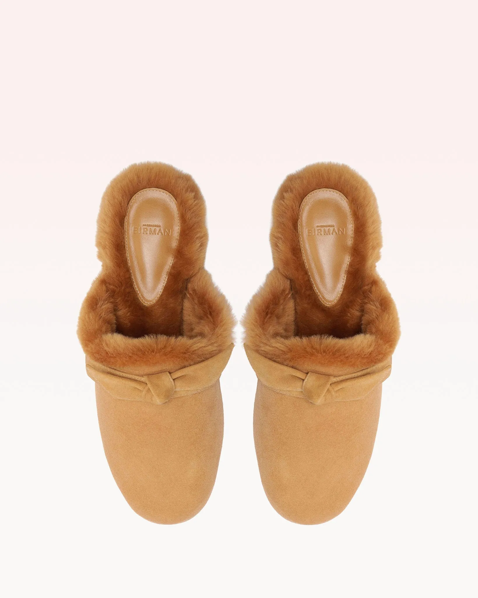 Clarita Babouche Shearling Almond sold by Alexandre Birman product image thumbnail 4