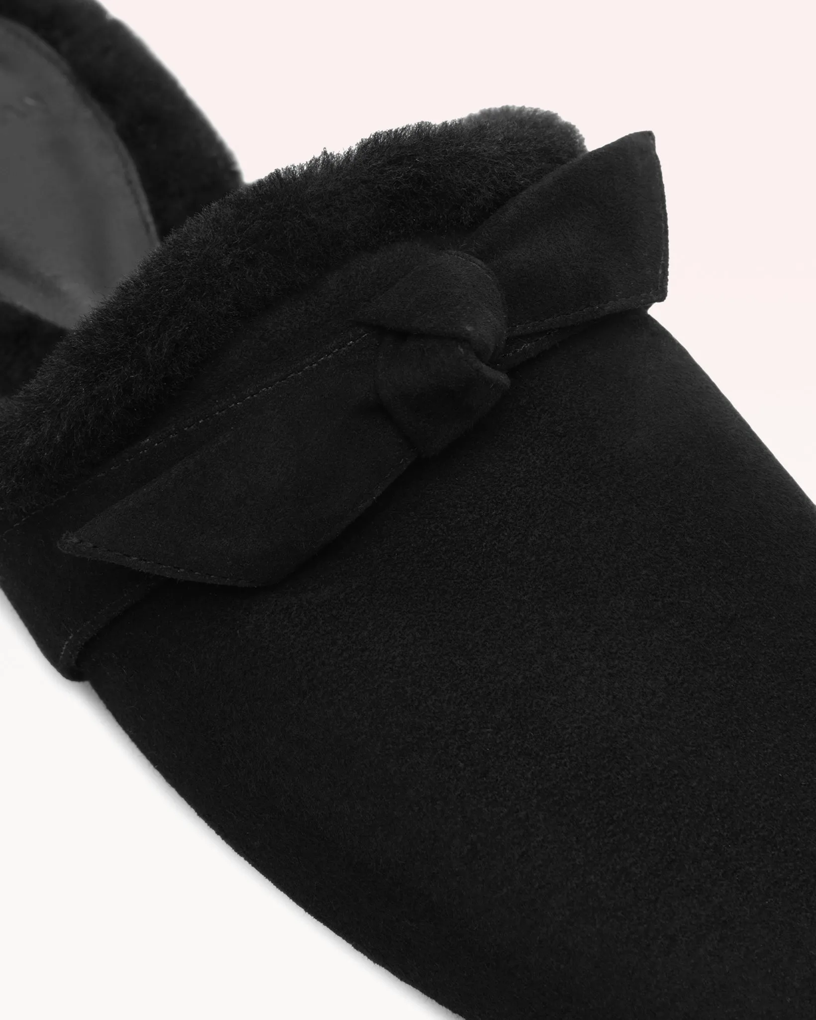 Clarita Babouche Shearling Black sold by Alexandre Birman product image thumbnail 5