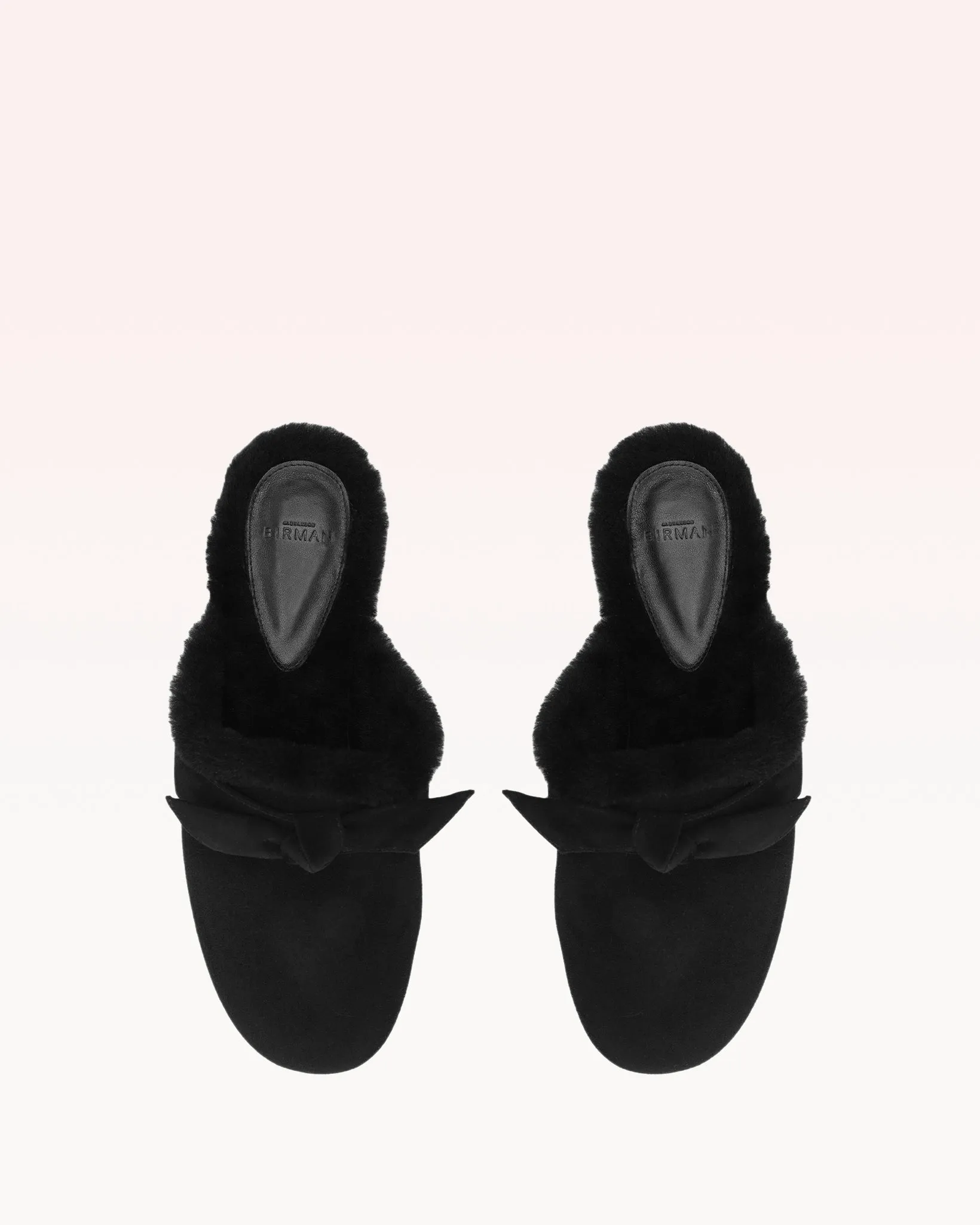 Clarita Babouche Shearling Black sold by Alexandre Birman product image thumbnail 4