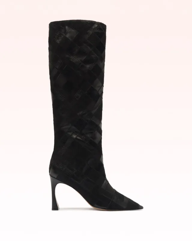 Annelise Boot 85 Black made by Alexandre Birman