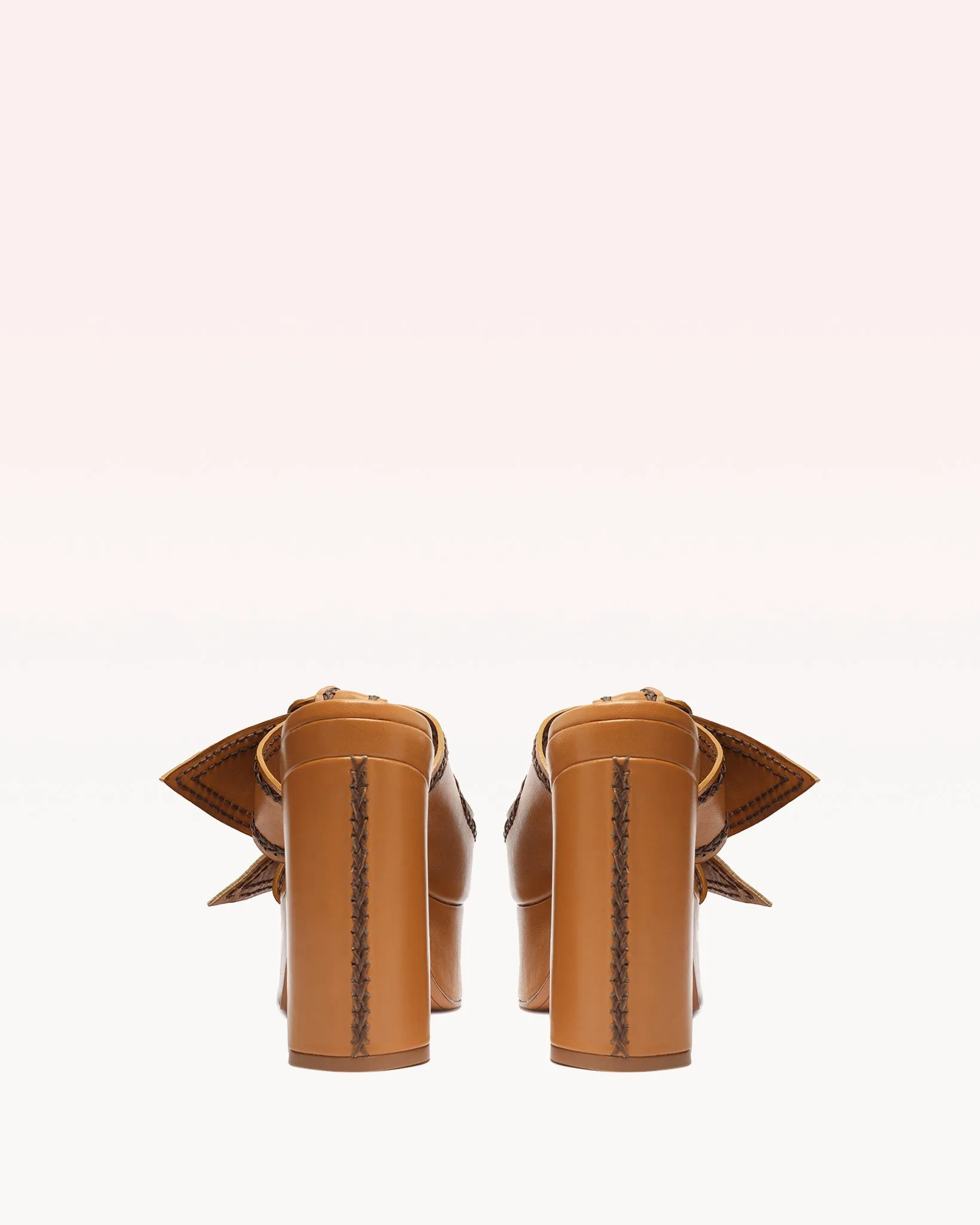 Asymmetric Clarita Platform Butterscotch sold by Alexandre Birman product image thumbnail 3