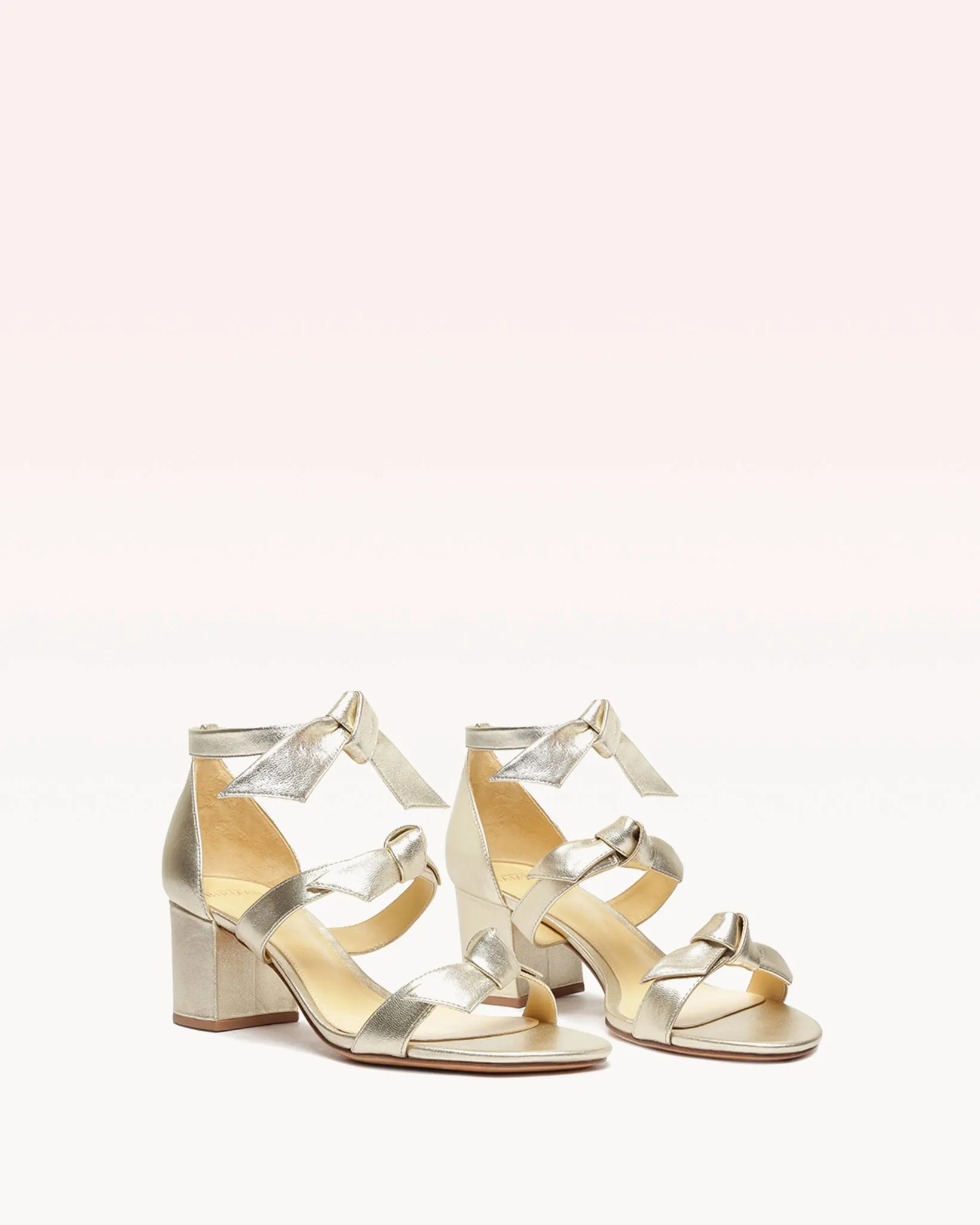 Lolita Block 60 Metallic Golden sold by Alexandre Birman product image thumbnail 2